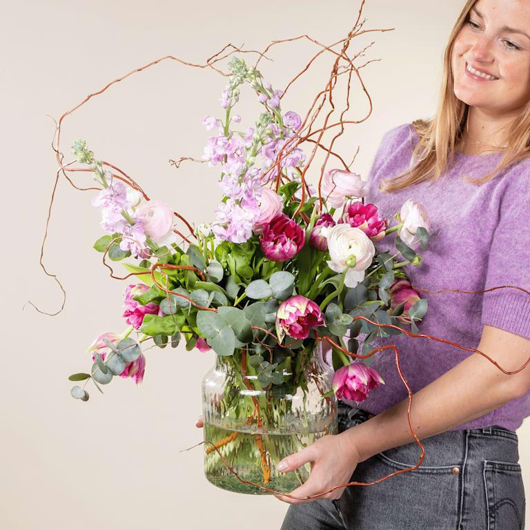 blume2000 Frühlingsblumenmix Pink Bis zu 50% Rabatt