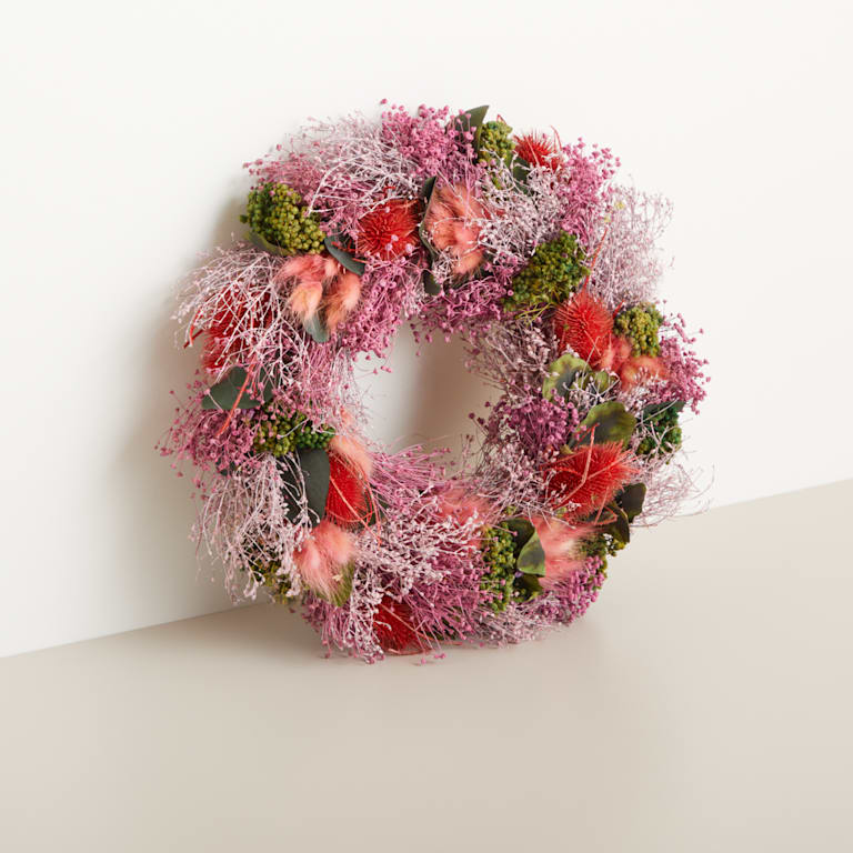 blume2000 Trockenblumenkranz Pink Shades Hotsell