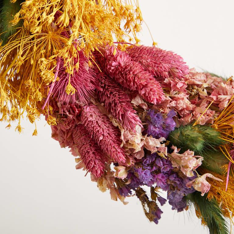 blume2000 Trockenblumenkranz Pastel Splash im Angebot