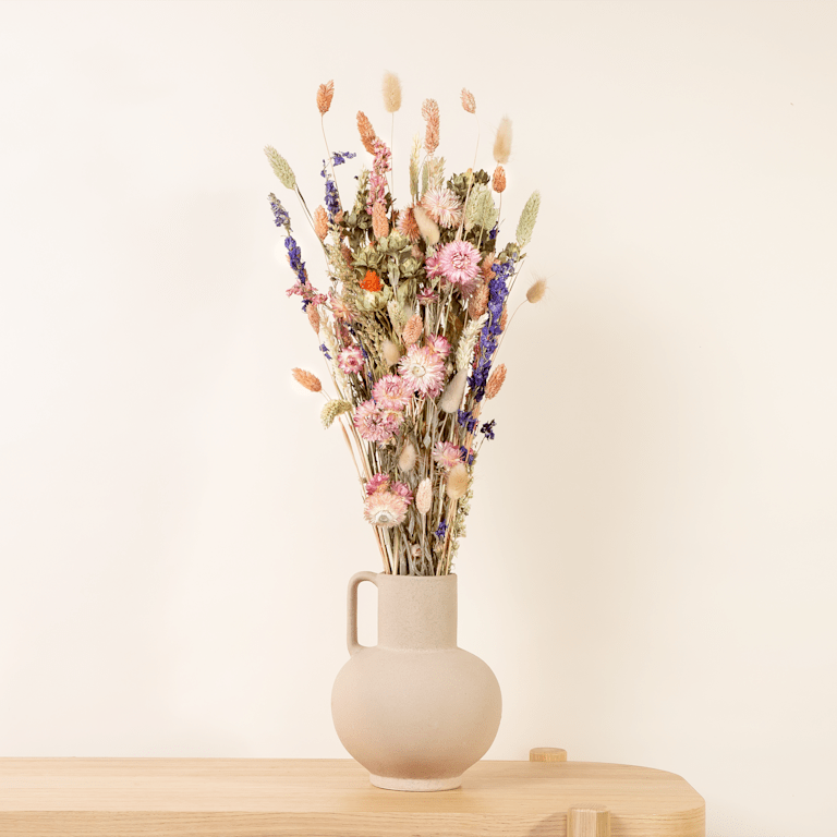 blume2000 Trockenblumenstrauß Pastel Wildmix Fabrikpreis