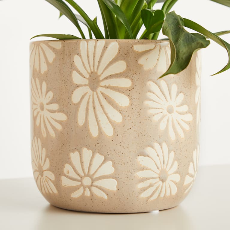 blume2000 Keramik Übertopf Blumen - 13 cm Sonderangebot der Fabrik