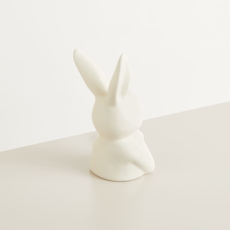blume2000 Deko Keramik Hase Kopf Weiß Black Friday Preise