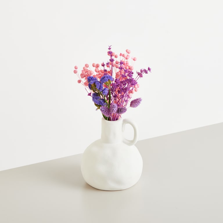 blume2000 Trockenblumenbund Pink
