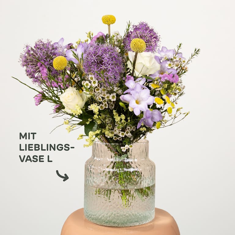 blume2000 Spring Garden Mix mit Lieblingsvase L
