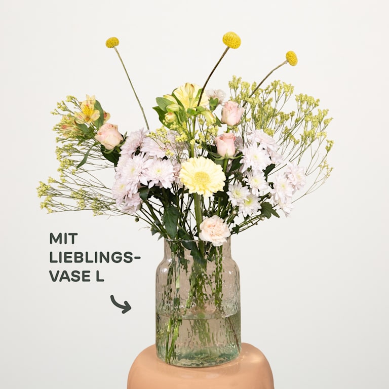 blume2000 Blumenbox Sweet beginning of spring mit Lieblingsvase L Letzte 2 Tage