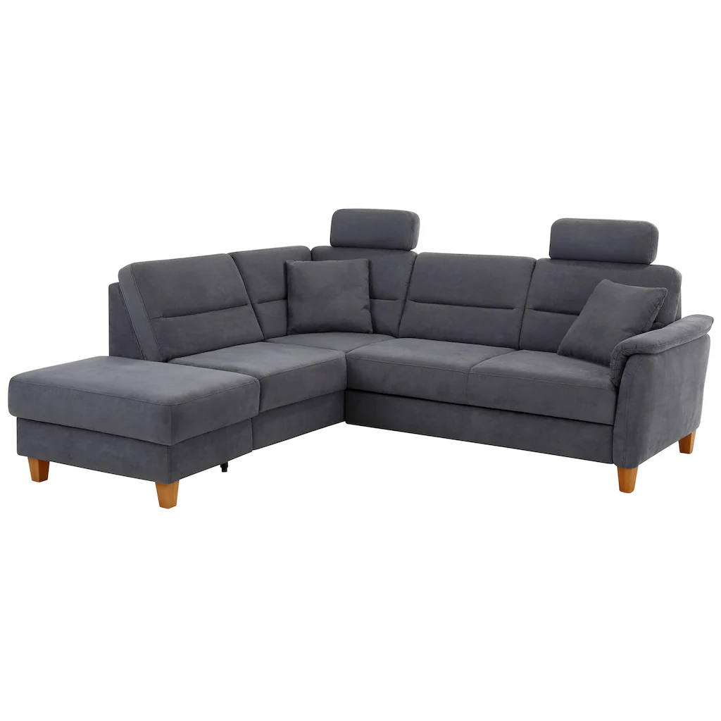 Home affaire Ecksofa »Palmera L-Form« Federkern wahlweise mit Bettfunktion und mit/ohne Stauraum kaufen Zeitbegrenzte Promotion