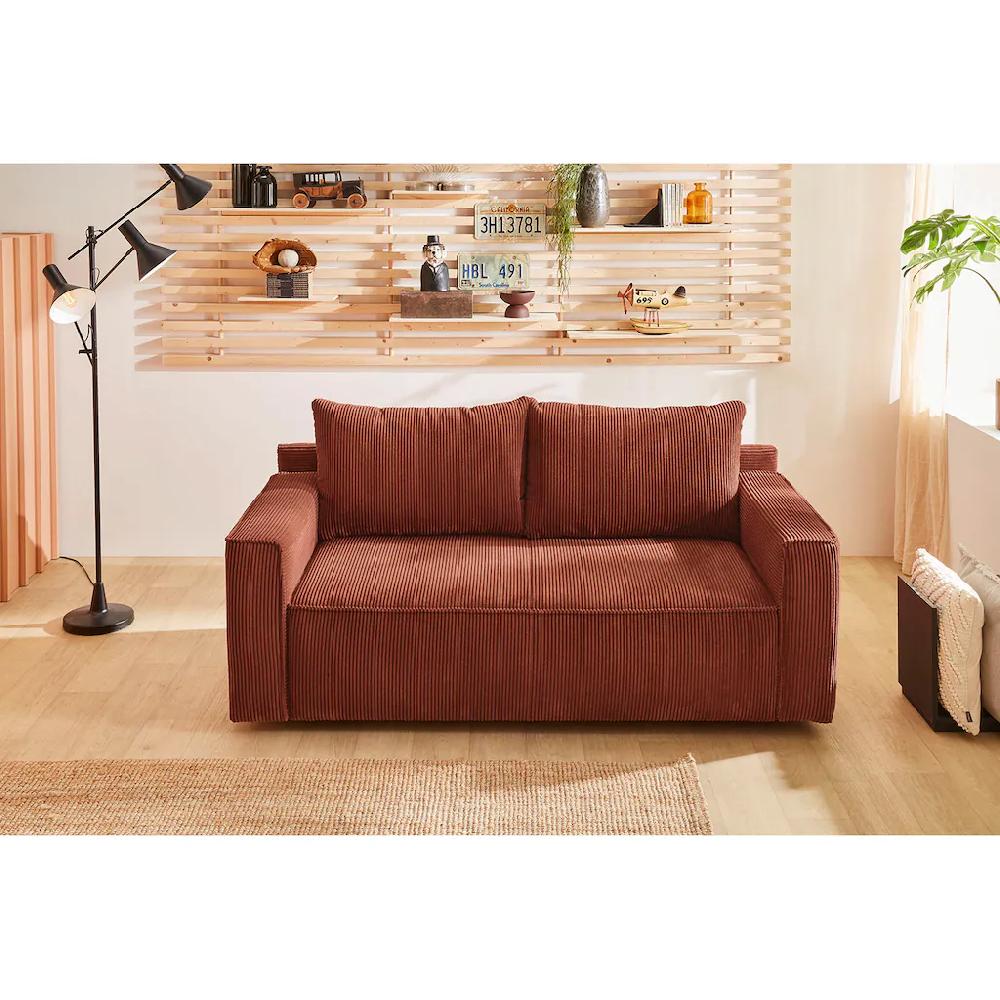Jockenhöfer Gruppe Schlafsofa »Ron« Platzsparendes Sofa mit Gästebettfunktion Federkernpolsterung kaufen