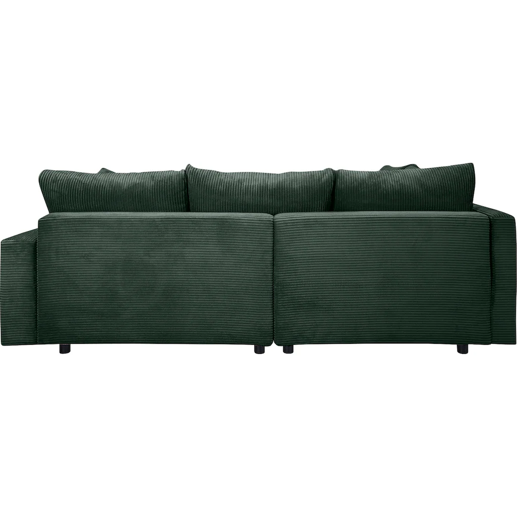 Home affaire Ecksofa Toni L-Form inklusive Hocker und Rückenkissen kaufen Bis zu 60% Rabatt