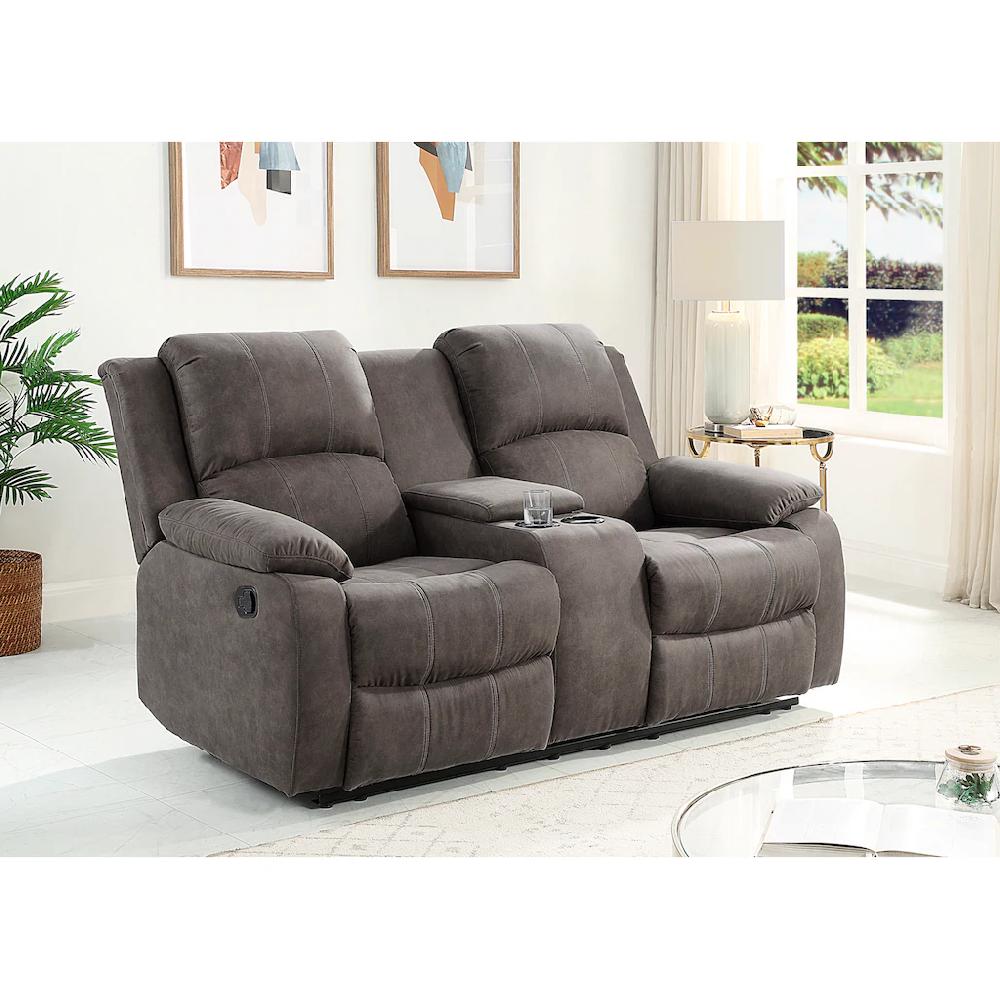 ATLANTIC home collection 2-Sitzer »Cicero« mit Relaxfunktion Federkern und Getränkehalter kaufen
