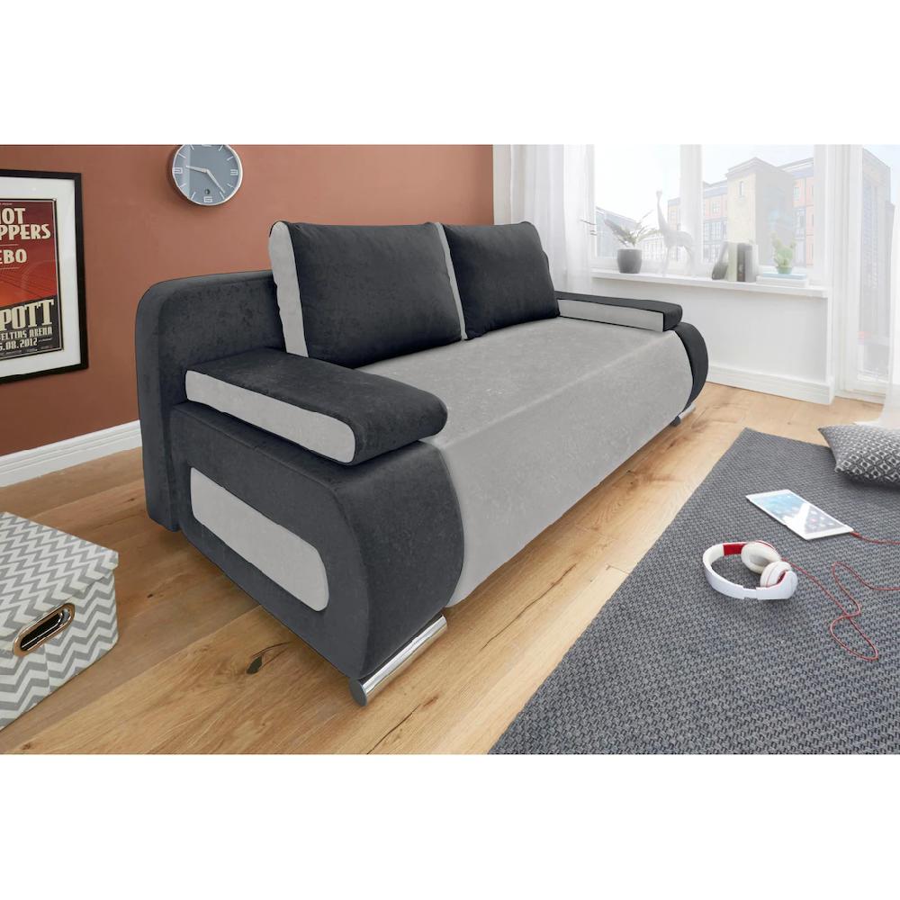 COLLECTION AB Schlafsofa »Moritz« mit Bettfunktion und Bettkasten komfortabler Federkern kaufen