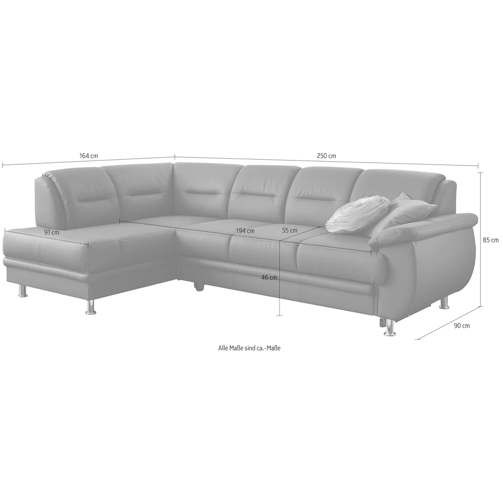 sit&more Ecksofa mit Bettfunktion online kaufen Outlet