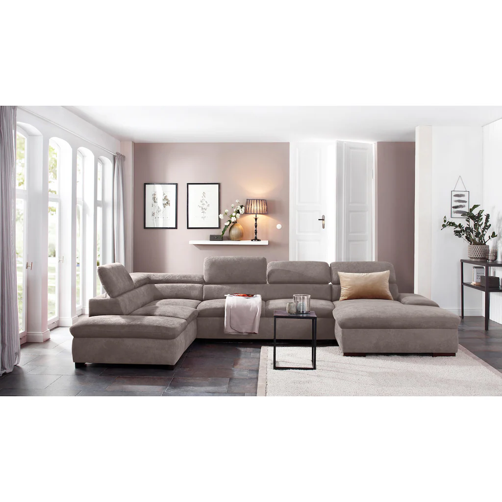 Home affaire Wohnlandschaft »Alberto U-Form« kaufen