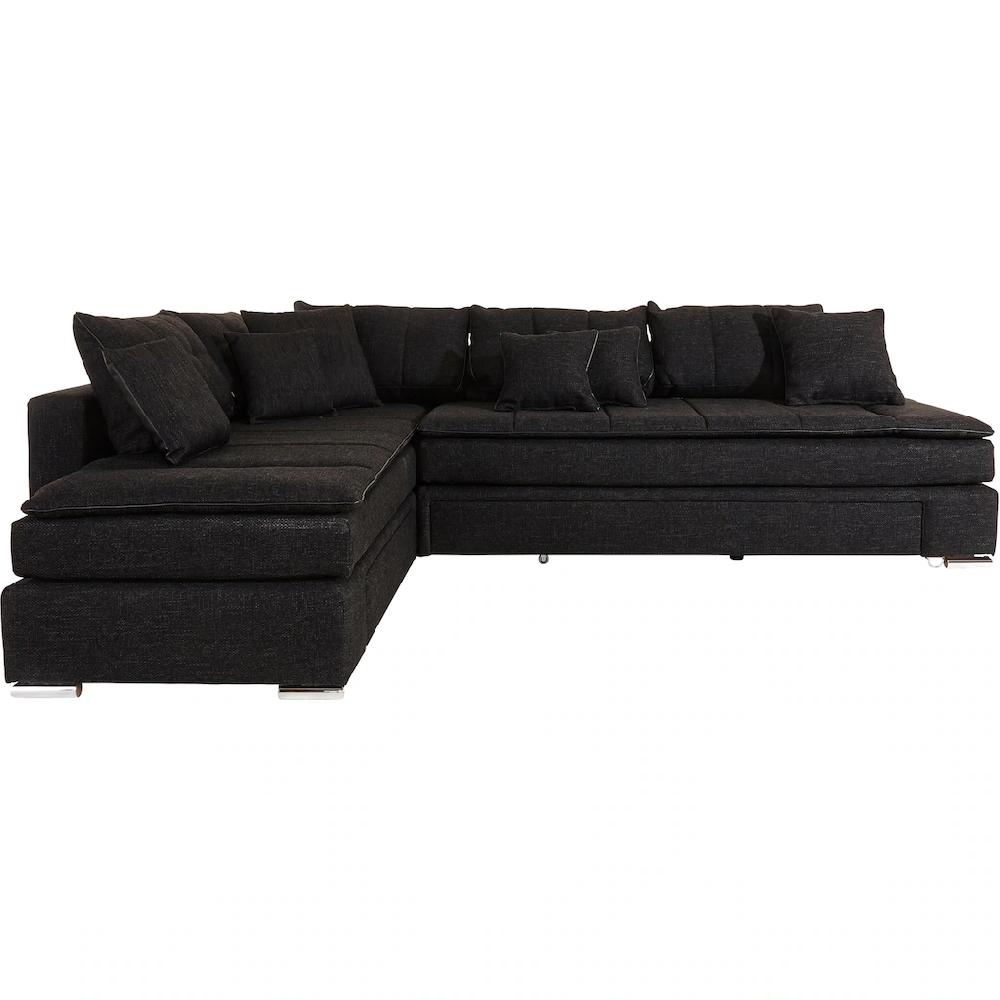 INOSIGN Ecksofa »Night & Day L-Form mit Dauer-Schlaffunktion ohne Armlehnen« mit Boxspring-Bettfunktion 180x200 cm und Bettkasten Dauerschläfer Fabrikverkauf
