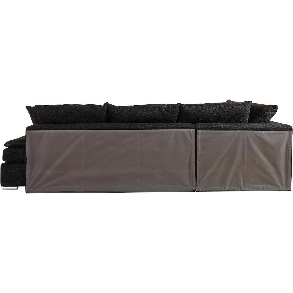 INOSIGN Ecksofa »Night & Day L-Form mit Dauer-Schlaffunktion ohne Armlehnen« mit Boxspring-Bettfunktion 180x200 cm und Bettkasten Dauerschläfer Fabrikverkauf