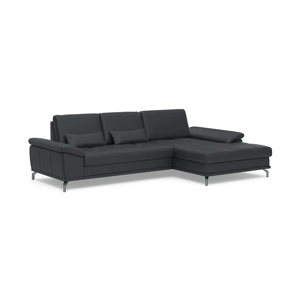 Places of Style Ecksofa Costello mit Sitztiefenverstellung und Armlehnfunktion incl. 3 Nierenkissen kaufen Meist gekauft