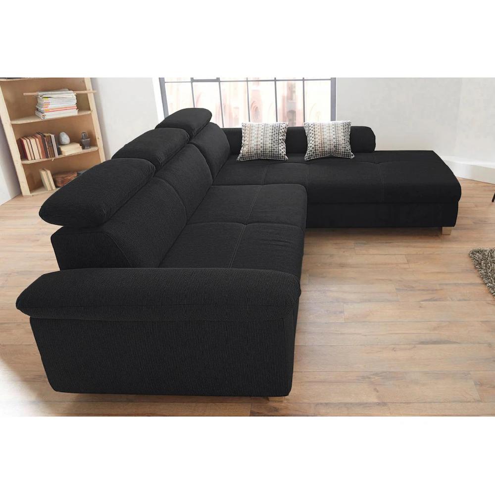 Jockenhöfer Gruppe Ecksofa »Landshut L-Form« inklusive Bettfunktion Kopf- bzw. Rückenteilverstellung kaufen