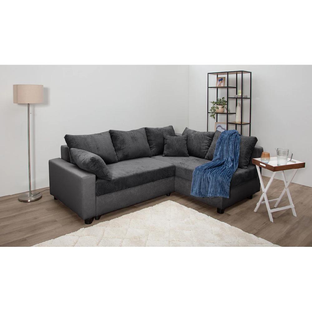 COLLECTION AB Ecksofa »30 Jahre Jubiläums-Modell Parma L-Form« mit Schlaffunktion und Bettkasten inklusive Kissen Bonnellfederkern kaufen