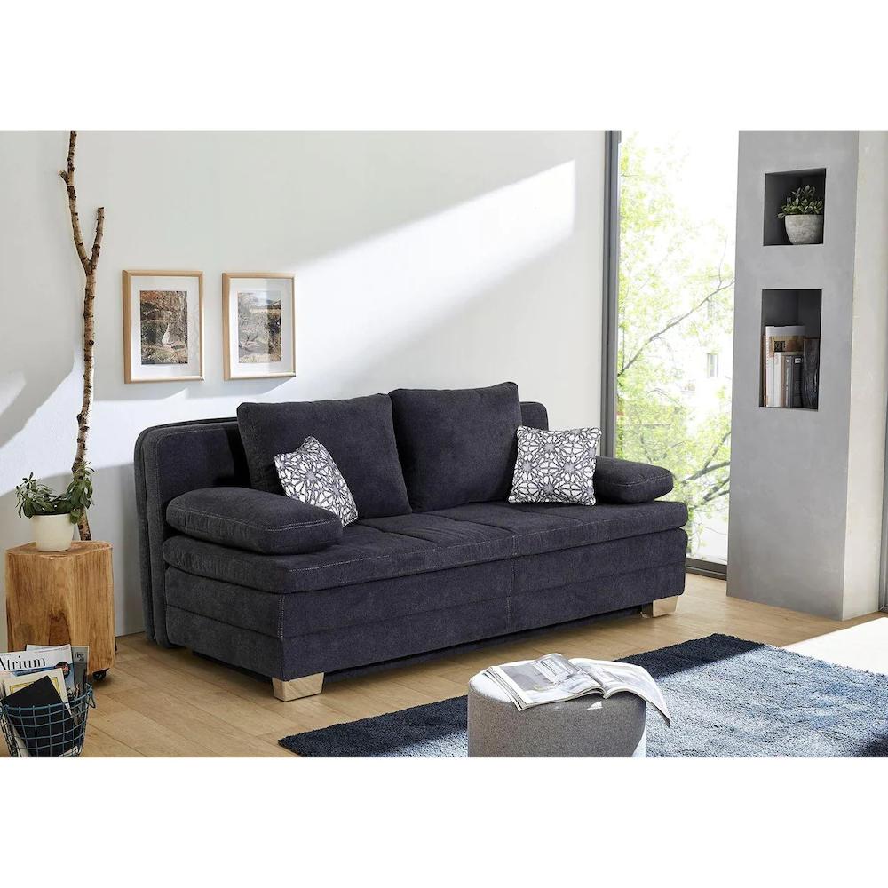Jockenhöfer Gruppe Schlafsofa »Lincoln« mit Bettfunktion und Bettkasten als Dauerschläfer geeignet kaufen