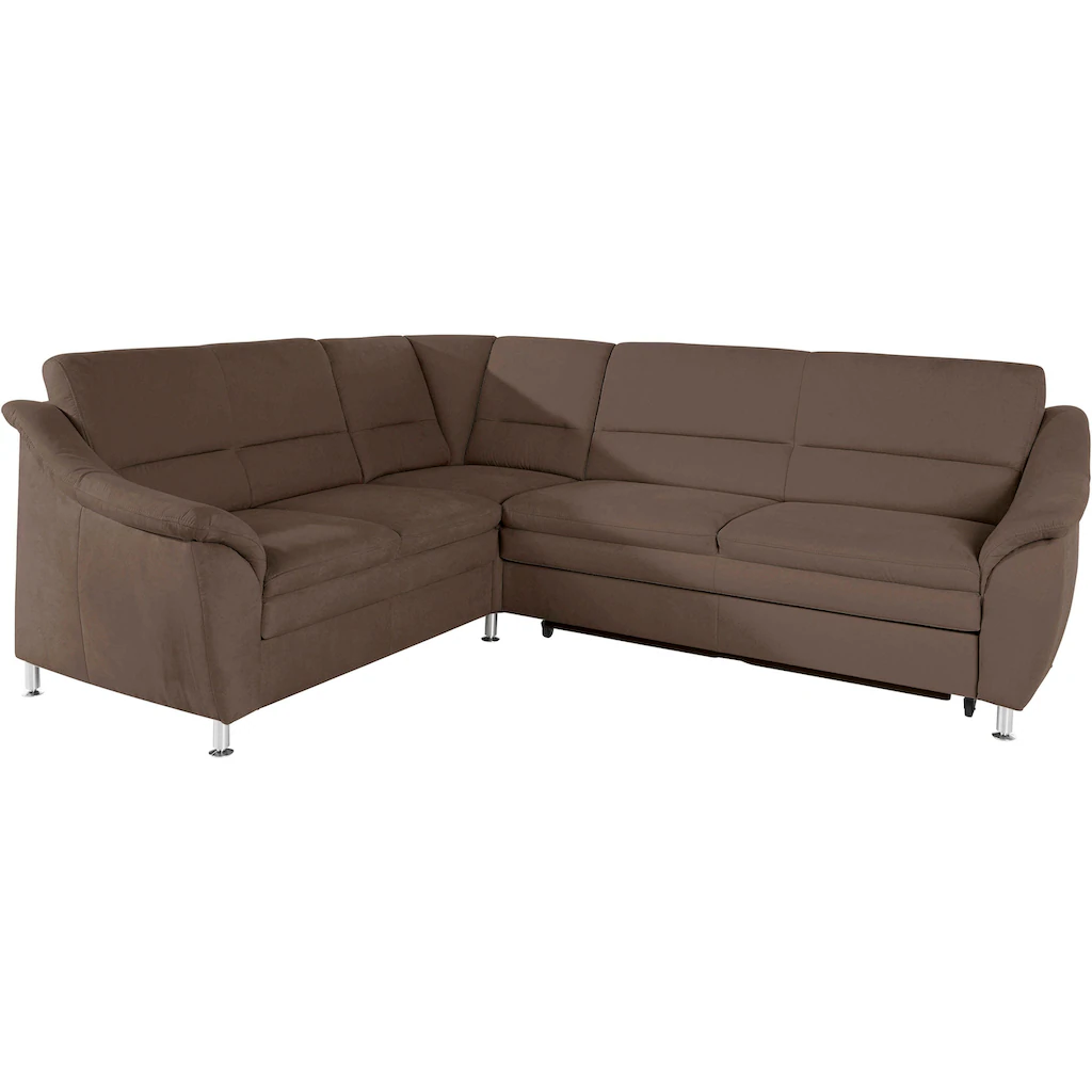 Places of Style Ecksofa »Cardoso L-Form« Federkern wahlweise mit Bett Schubkasten teilweise Relaxfunktion kaufen Online Outlet