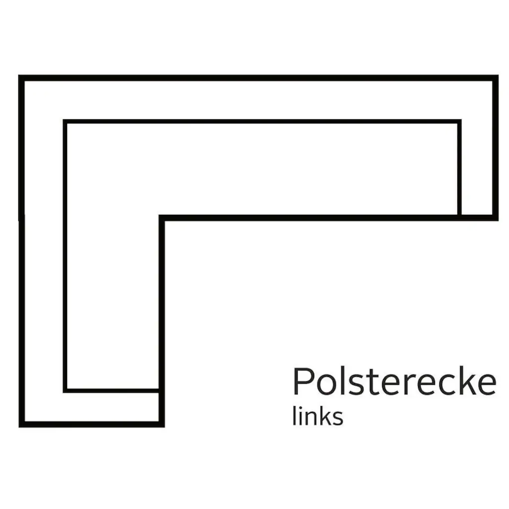 Places of Style Ecksofa »Cardoso L-Form« Federkern wahlweise mit Bett Schubkasten teilweise Relaxfunktion kaufen Online Outlet