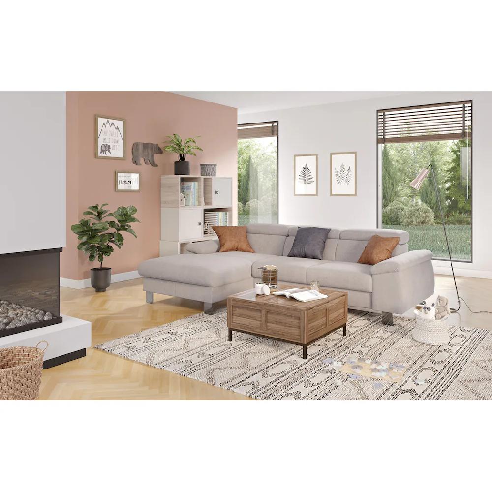 COTTA Ecksofa »Komaris« mit Bettfunktion und Bettkasten