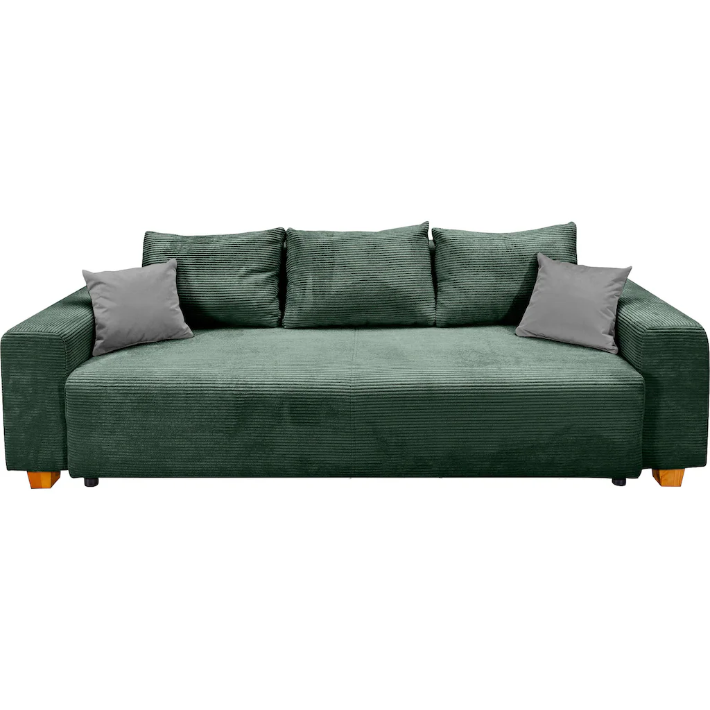COLLECTION AB Schlafsofa Yves mit Bettkasten Bettfunktion und 2 Zierkissen kaufen Bis zu 55% Rabatt
