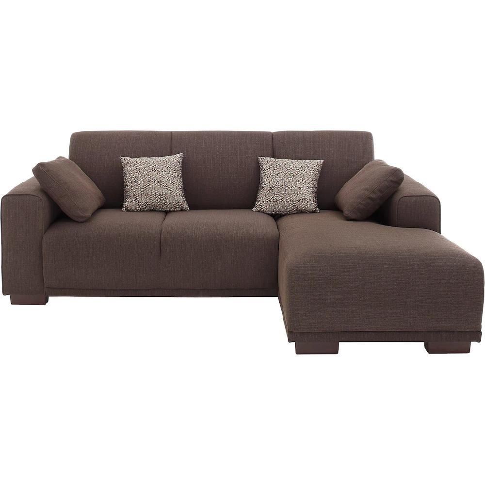 Home affaire Ecksofa »Bornholm inkl. 2 Kissen Stellmaße 234x162 cm L-Form« Recamiere wahlweise links oder rechts bestellbar kaufen Super Rabatt