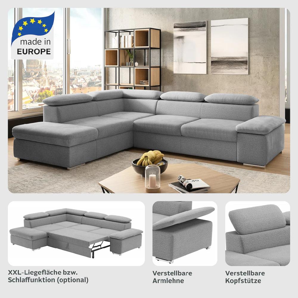 sit&more Ecksofa mit Bettfunktion online kaufen Riesige Rabatte
