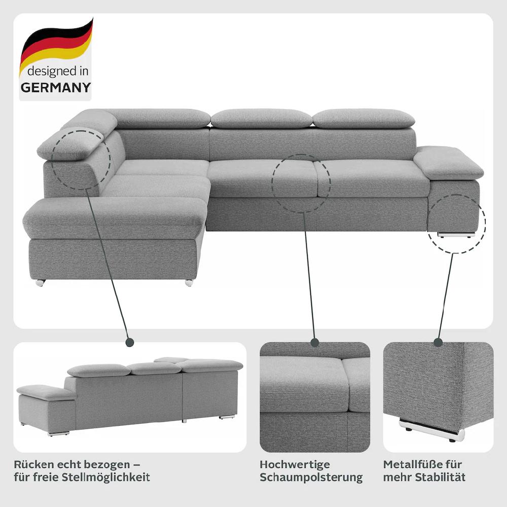 sit&more Ecksofa mit Bettfunktion online kaufen Riesige Rabatte