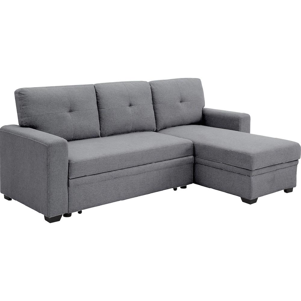 ATLANTIC home collection Ecksofa »Gerrit L-Form« Schlafsofa mit Bettkasten Recamiere rechts oder links montierbar kaufen Begrenzt auf 3 Tage