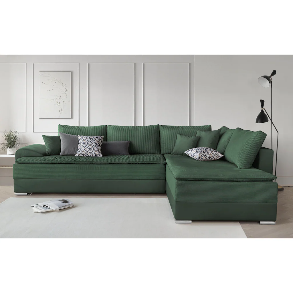 INOSIGN Ecksofa »Night & Day L-Form mit Dauer-Schlaffunktion mit Armlehne« 6380334563803345