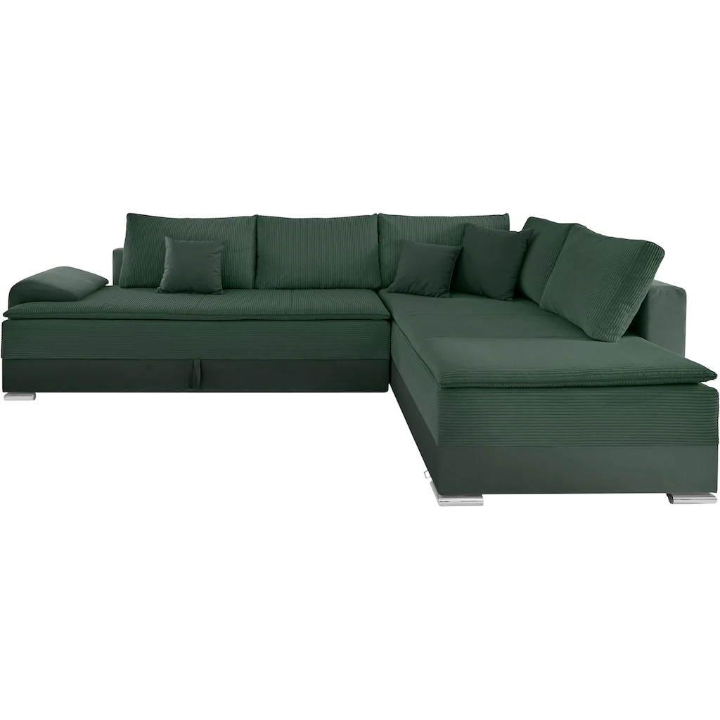 INOSIGN Ecksofa »Night & Day L-Form mit Dauer-Schlaffunktion mit Armlehne« 6380334563803345 Black Friday Preise