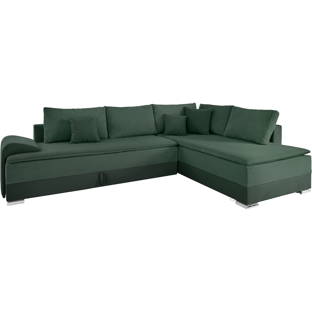 INOSIGN Ecksofa »Night & Day L-Form mit Dauer-Schlaffunktion mit Armlehne« 6380334563803345 Black Friday Preise