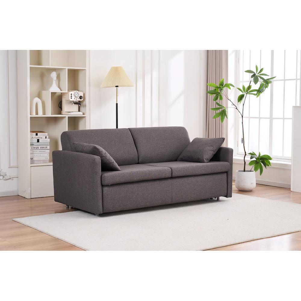 ATLANTIC home collection Schlafsofa »Robin« mit Matratze und Zierkissen Dauerschläfer kaufen Schlussverkauf