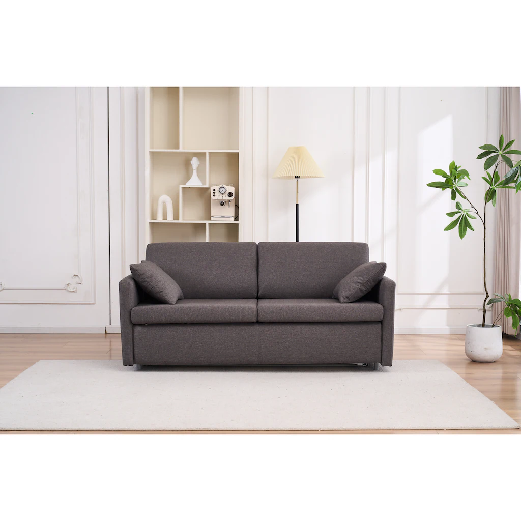 ATLANTIC home collection Schlafsofa »Robin« mit Matratze und Zierkissen Dauerschläfer kaufen Schlussverkauf