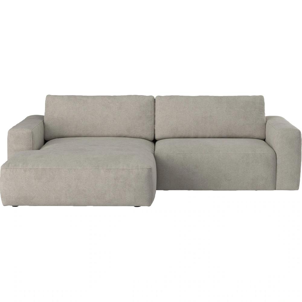 COTTA Ecksofa »Lasso L-Form« mit breiter Recamiere im trendigen Cord oder angenehmen Strukturstoff kaufen Fabrikverkauf