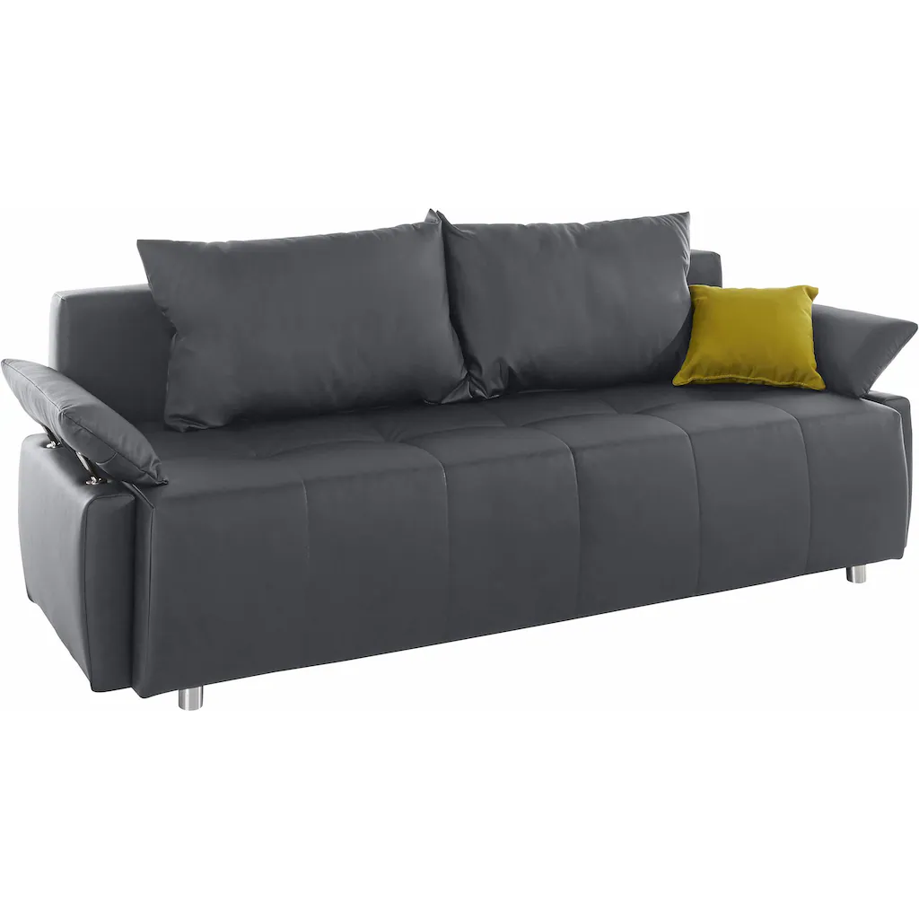 COLLECTION AB Schlafsofa »Funtastic« mit Federkern Bettfunktion inklusive 2 Rücken- und 1 Zierkissen kaufen Limitierter Zeitrabatt