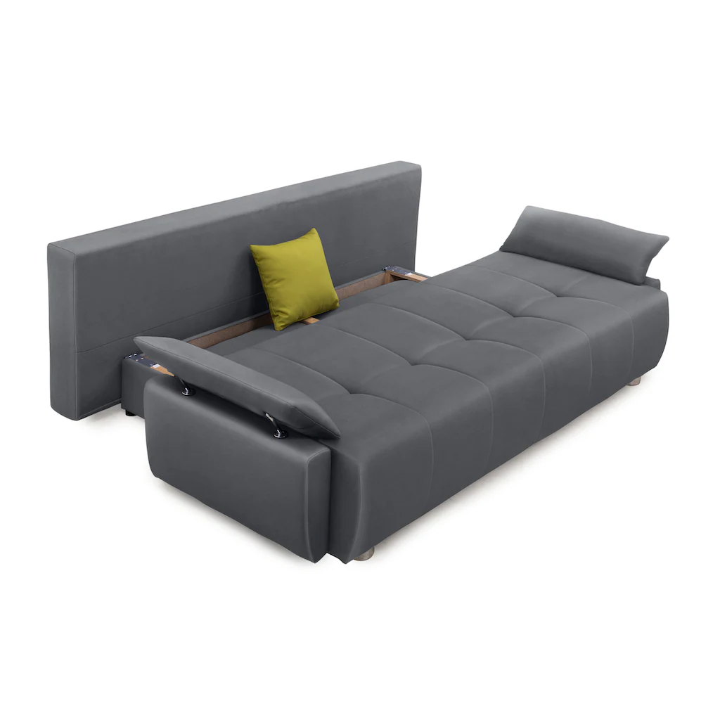 COLLECTION AB Schlafsofa »Funtastic« mit Federkern Bettfunktion inklusive 2 Rücken- und 1 Zierkissen kaufen Limitierter Zeitrabatt
