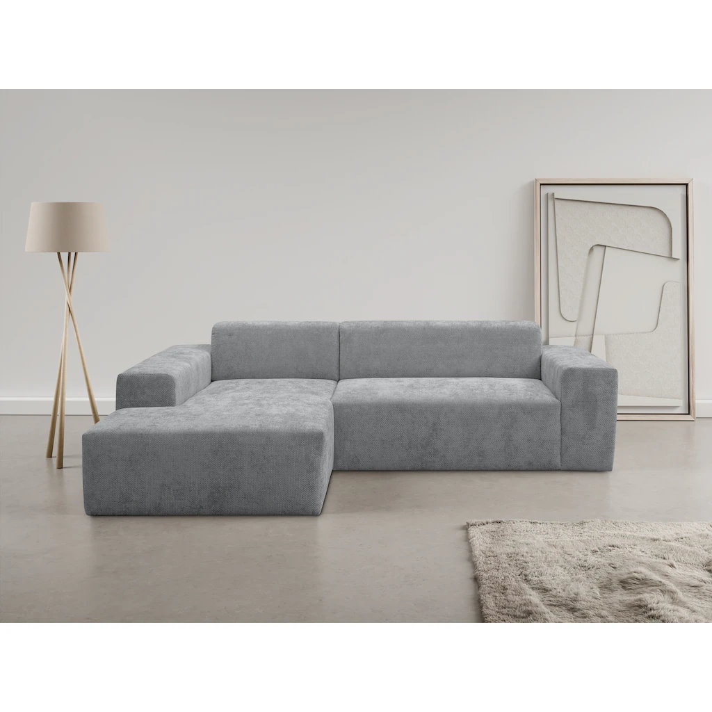 WERK2 Ecksofa »Zeus-L« Curvy Trend Ecksofa mit urbaner Optik kaufen