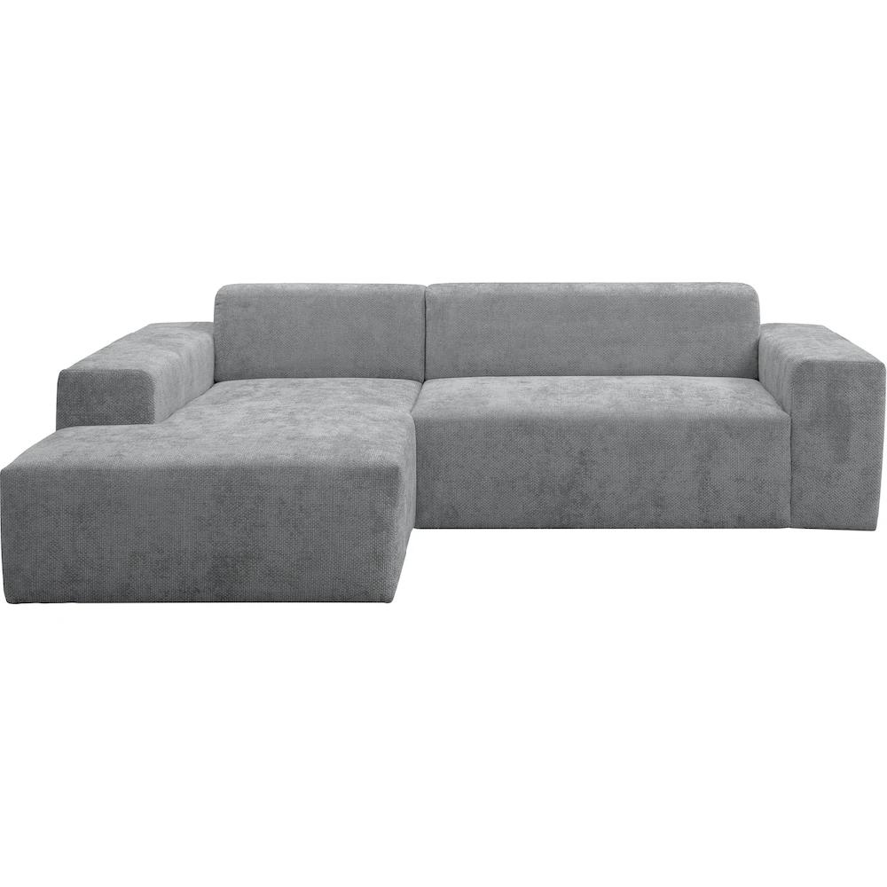 WERK2 Ecksofa »Zeus-L« Curvy Trend Ecksofa mit urbaner Optik kaufen Fabrikpreis