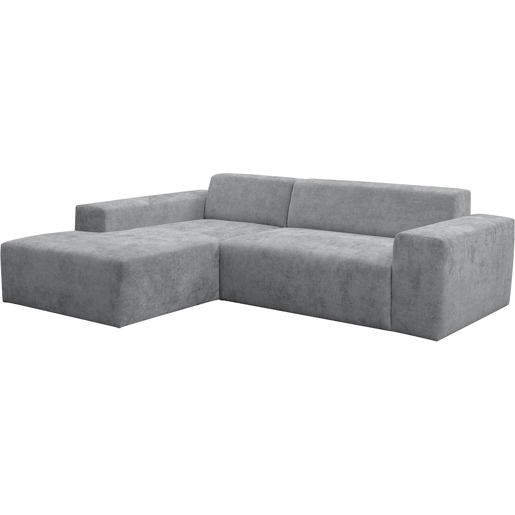 WERK2 Ecksofa »Zeus-L« Curvy Trend Ecksofa mit urbaner Optik kaufen Fabrikpreis