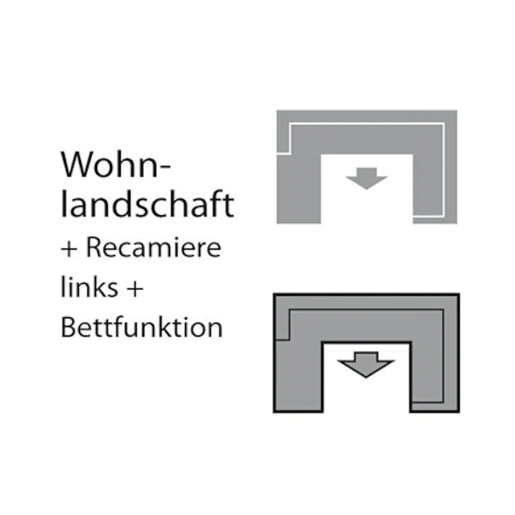 sit&more Wohnlandschaft mit Bettfunktion online kaufen Online Shopping