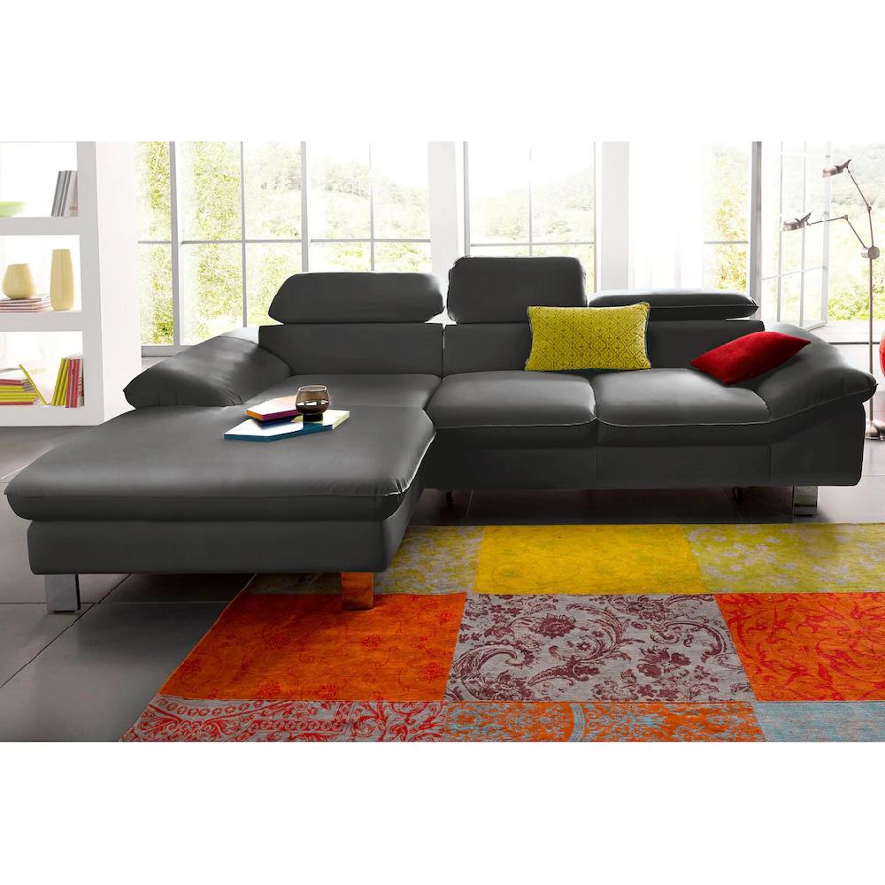 COTTA Ecksofa »Driver L-Form« mit Kopfteilverstellung wahlweise mit Bettfunktion und Bettkasten Black Friday