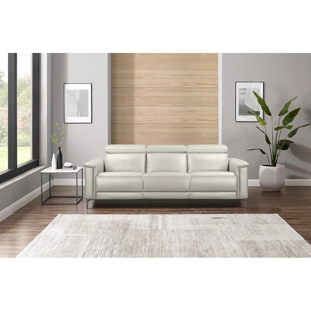 Places of Style 3-Sitzer Lund in Leder und Webstoff lieferbar kaufen