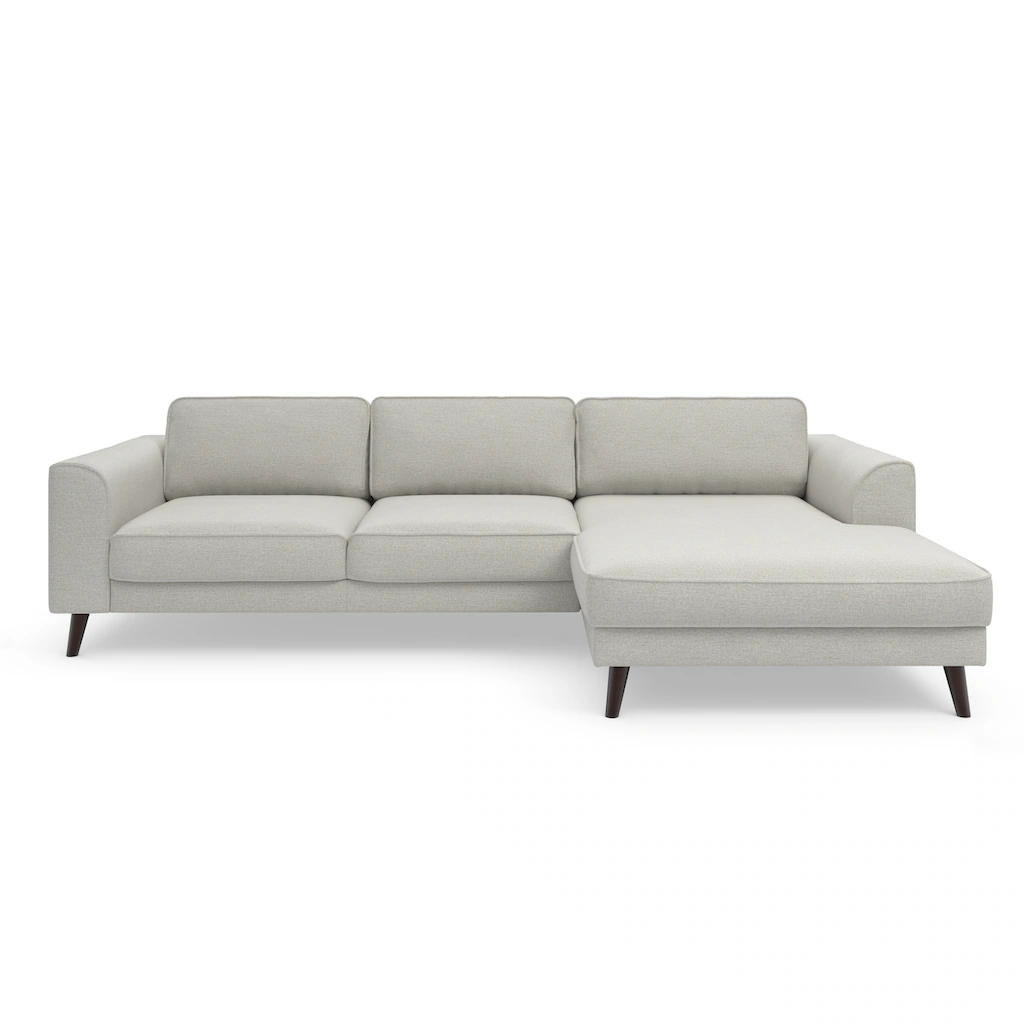 TRENDMANUFAKTUR Ecksofa »Lumber Jack elegantes Designsofa zeitlos modern hoher Sitzkomfort« wahlweise mit Bettfunktion u. Bettkasten L-Form kaufen Bestseller