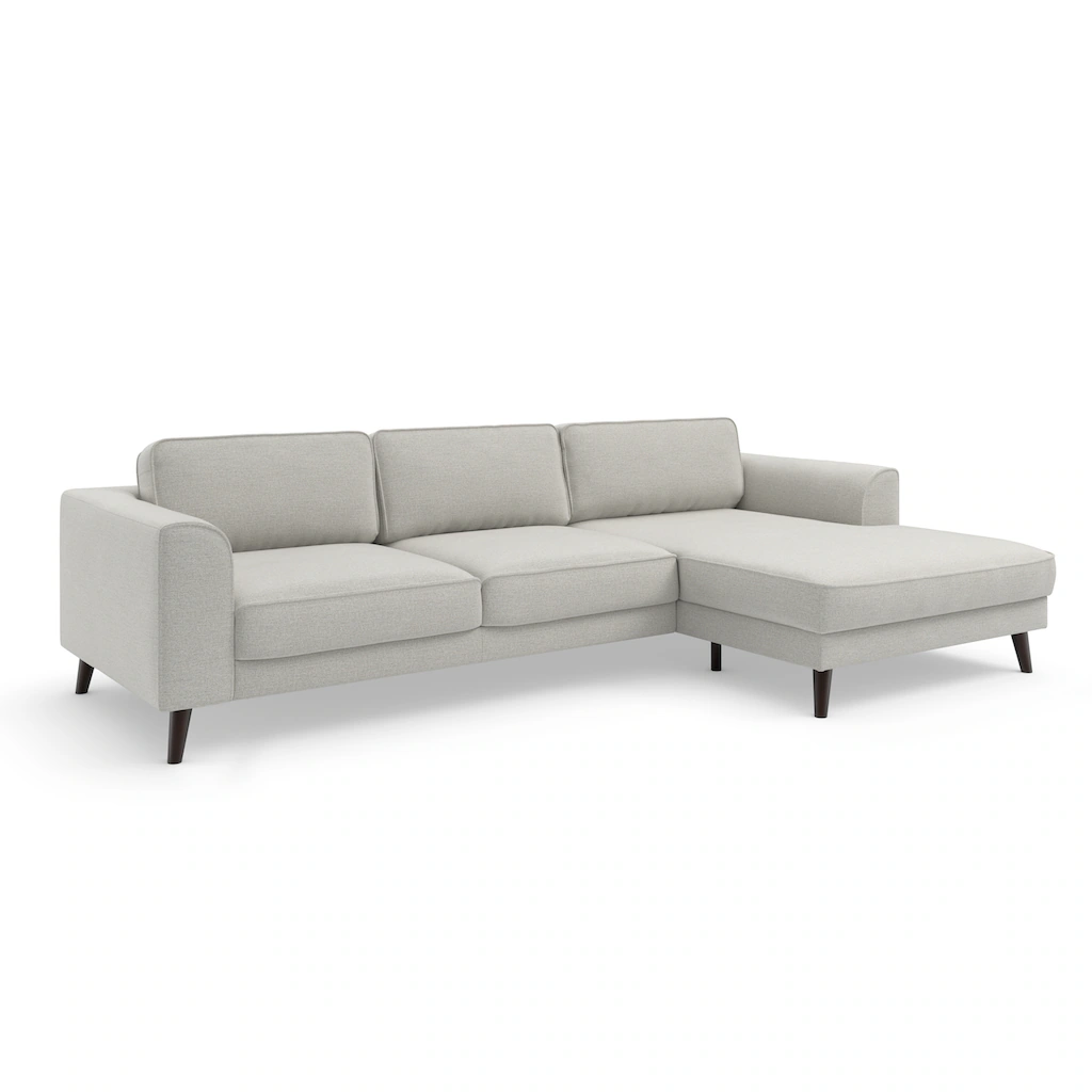 TRENDMANUFAKTUR Ecksofa »Lumber Jack elegantes Designsofa zeitlos modern hoher Sitzkomfort« wahlweise mit Bettfunktion u. Bettkasten L-Form kaufen Bestseller