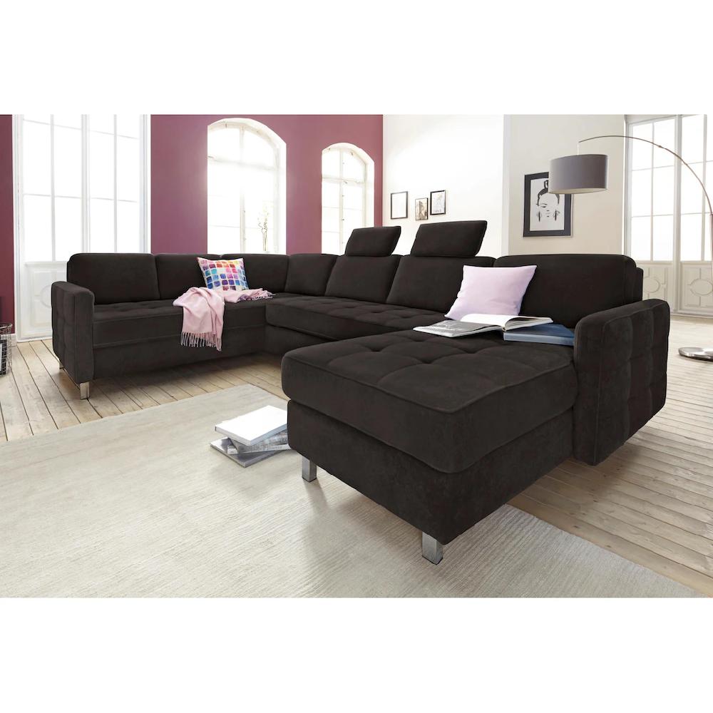 sit&more Wohnlandschaft mit Bettfunktion und Bettkasten