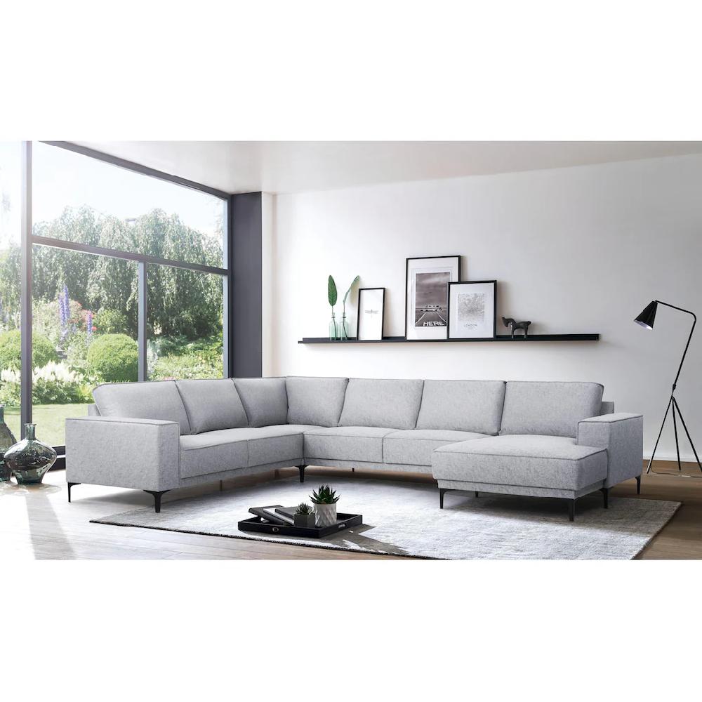 Places of Style Wohnlandschaft »Oland« U-Form im zeitlosem Design und hochwertiger Verabeitung kaufen Kostenlose Rückgabe