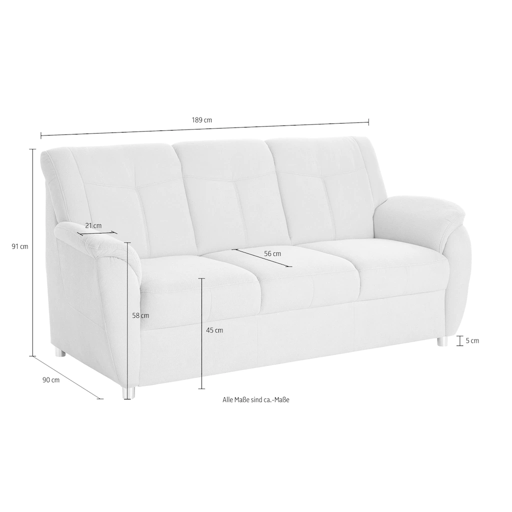 sit&more 3-Sitzer »Sonoma« mit Federkern kaufen Zeitbegrenzte Promotion