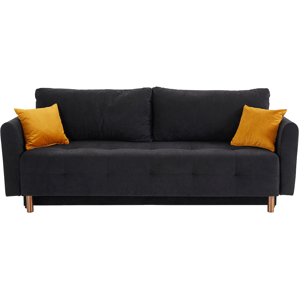 INOSIGN Schlafsofa »Nordic« mit Federkern und Metallbeinen Steppung im Sitzbereich kaufen Discount Store für neue Produkte